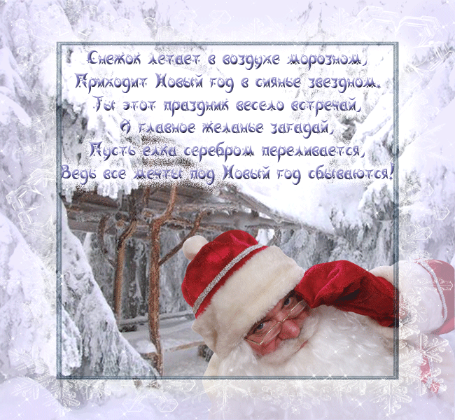 Поздравления С Новым Годом От Деда Мороза И Снегурочки Коллегам